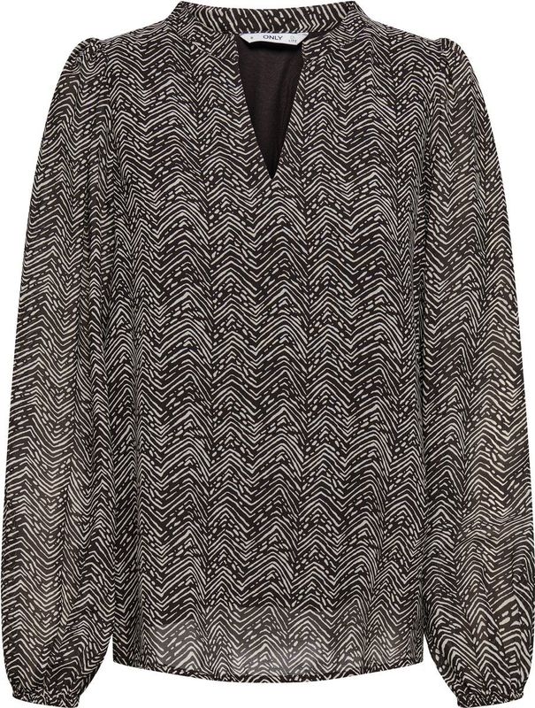 ONLY - ONLSTAR LIFE V-NECK TOP WVN - Meisjes - Blouses