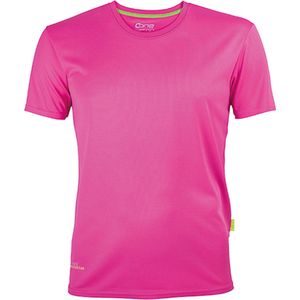 Herensportshirt 'Evolution Tech Tee' met korte mouwen Magenta - XS