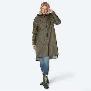 Regenjas Dames - Ilse Jacobsen Raincoat RAIN71 Army - Maat 40