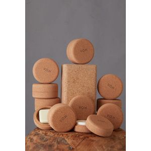 Solid Hair-Care Set with Corkwood Travel Cases