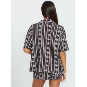 Volcom - Sun Stunner - Dameshemd - Korte Mouw - Relaxed Boxy Pasvorm