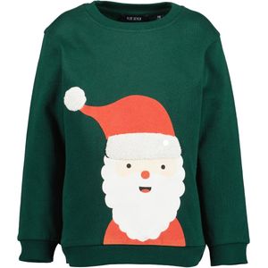 BLUE SEVEN - Sweatshirt - Donkergroen - Rood - Zwart - Wit