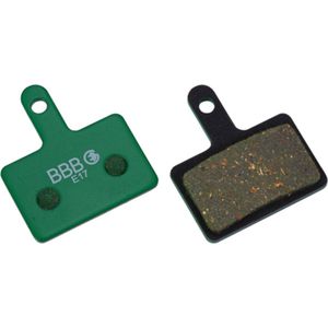 BBB Cycling DiscStop Remblokken - Schijfremblokken E-Bike - Compatibel met Deore Schijfremmen - Groen - BBS-53E