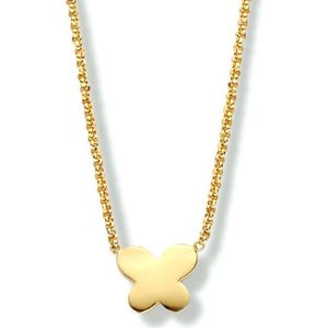 Goudkleurige Ketting met Vlinder voor Meisjes