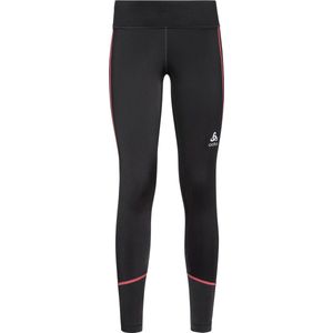 Odlo Godjul Tight Dames - Sportlegging - zwart/roze - Vrouwen - Maat XL