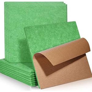 Geluidsisolatie Zelfklevend - Geluidsisolatieplaten - Studioschuim - Groen