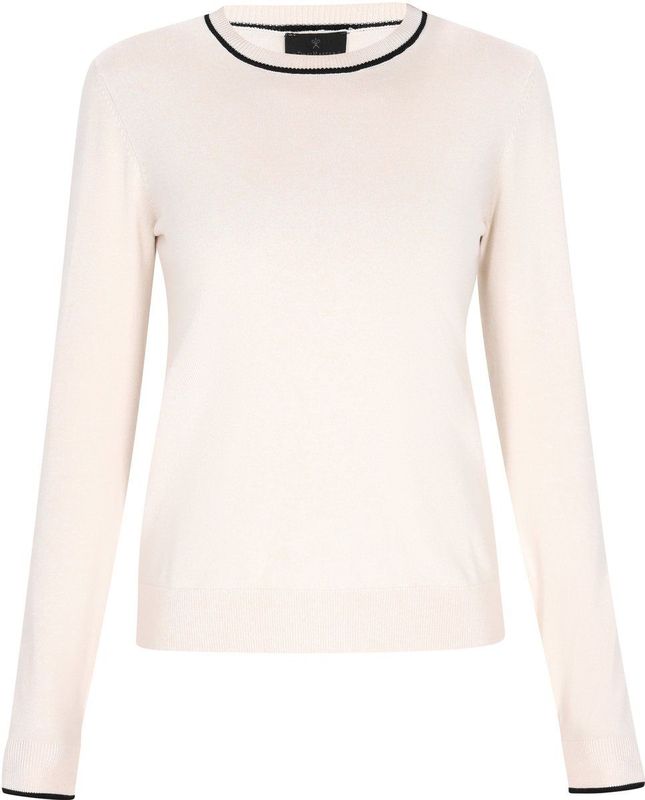 DreiMaster Klassik Trui  crème / zwart