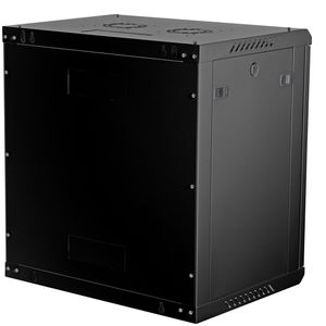 Roline - Basic Plus - Wandkast - Zwart - 12HE - 19 inch