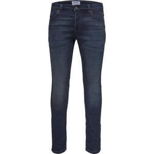 Only & Sons Jeans Onsloom Dark Blue Sweat Pk 3631 Noo 22013631 Blue Denim Mannen Maat - W32 X L30