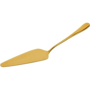 Taartschep Goud – Luxe RVS Taartmes – L22,5 x B4,8 cm – Ideaal voor Taarten, Gebak en Desserts