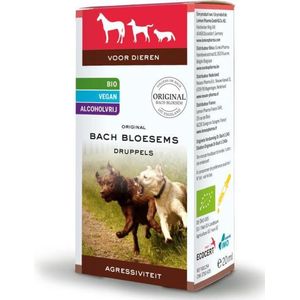 Bachbloesem Dieren Agressiviteit Druppels 20ml