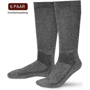 Sukats® 6 Paar Thermo Werksokken - Thermo Werk - Maat 39-42 - Werksokken - Voordeelverpakking - Thermo Werk Kousen
