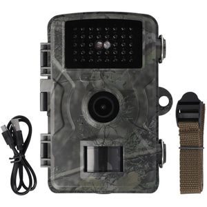 Wildcamera met Nachtzicht - 1080P Jacht Tracking Camera - IP66 Waterdicht - Wildlife Camera - Inclusief 32GB SD Kaart en Datakabel - Ondersteunt Nachtzicht - Beschikt over Bewegingsdetectie - Geschikt voor Buitengebruik