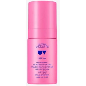 Ultra Violette preen screen SPF reapplication mist spf50 - mini - 30ml