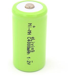 Oplaadbare C batterij. 4000mAh NiMH LR14 / HR14