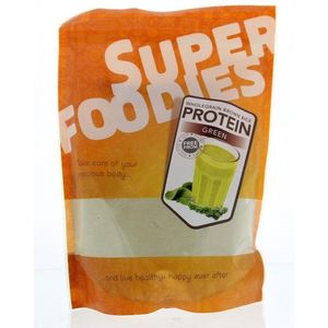 Super Foodies Bruine Rij stuks Eiwitpoeder Green 500 gr