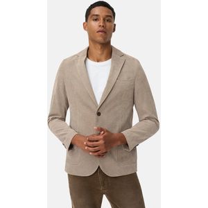 camel active - Blazer - Beige - Met Binnenzak en Stretchcomfort