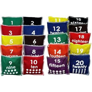 Pittenzakjes Genummerd 1 t/m 20