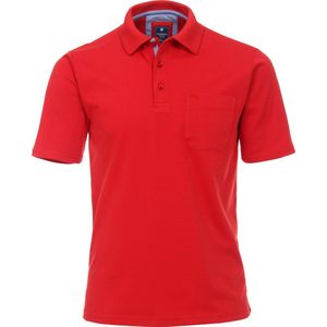 Redmond regular fit poloshirt - rood - Maat: 3XL