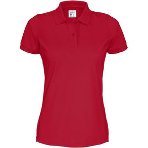 Cottover POLO PIQUE LADY - GOTS GECERTIFICEERD 141005 - Rood - L