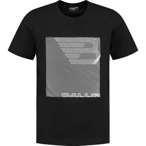 Ballin Amsterdam - Jongens Slim Fit T-shirt - Zwart - Maat 140