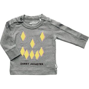 Imps & Elfs grijs shirt - sweet monster - maat 56