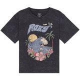 ROXY - T-shirt - Zwart - Katoen - Korte Mouwen