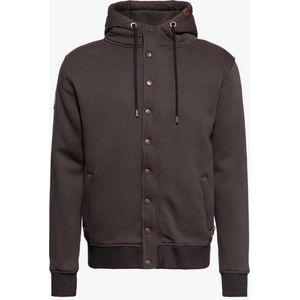 King Kerosin Outdoor Sweatjacke KKI110025 Braun-XXL