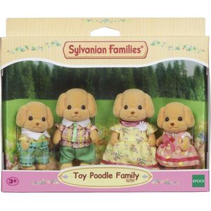 Sylvanian Families 5259 familie poedel-fluweelzachte speelfiguren