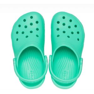 Crocs - Clog T - Klompen - Smaragdgroen - Croslite(TM) Materiaal