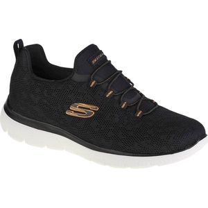 Skechers Summits 149037-BKRG, Vrouwen, Zwart, Sneakers, maat: 35,5