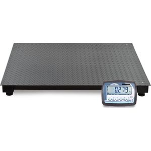 Geijkte vloerweegschaal 150 x 120 cm 1500 kg 0.5 kg lcd