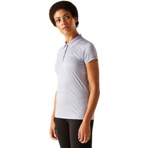 T-shirt Korte Mouwen Hiking Dames Roze Accenten