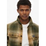 Superdry - Wool Miller - Overshirt - Ruitdessin - Oversized Pasvorm