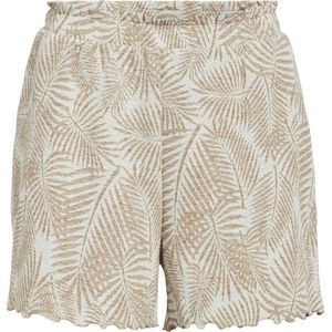 Object Broek Objkerry Re Shorts 133 23044542 Snow White/tobacco Dames Maat - S