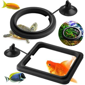 Feeding Ring 2 Stuks Voedsel Feeder Cirkel Voor Vis Aquarium - Guppy Bettas Goudvis Schildpad Tank Accessoires .