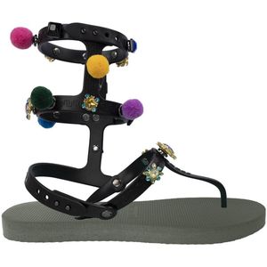 MRCH. Label Saf Dames Sandalen - Legergroen - Maat 42