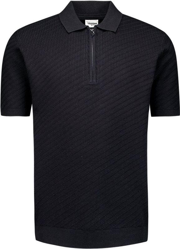 No Excess - Trui - Zwart - Knitwear - Halve Rits