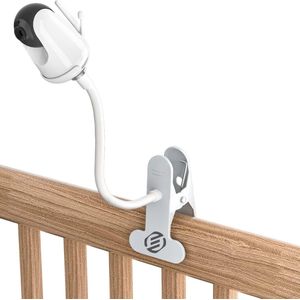 Equivera babyfoonhouder - Verstelbare Beugel voor Babyfoon 720P Camera - Verstelbare Hoek Bevestiging - Houder voor Beveiligingscamera
