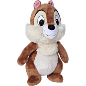 Knabbel - Disney Pluche Knuffel Knabbel & Babbel Eekhoorn 30 cm [Chip and Dale Plush Toy | Speelgoed Knuffeldier voor kinderen jongens meisjes | Knabbel en Babbel Dieren Eekhoorn Knuffeltje]
