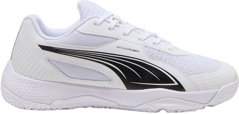PUMA - Solarflash III Jr - Indoor Veldschoenen - Wit - Uniseks - Kinderen