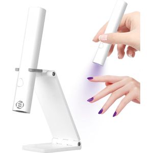 Equivera Nagellamp - Nagel lamp - Nagellamp LED - Nagellamp LED UV - Nagellamp voor Gel Nagellak - Nagel Lamp Bureau - Nageldroger - Nageldrogers - Nagel Droger - Nageldroger voor Gel Nagellak - Nageldroger LED