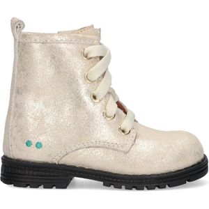 BunniesJR 223787-994 Meisjes Biker Boots - Goud - Suède - Veters