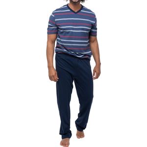 Ammann Heren pyjama Night & Home Cotton
