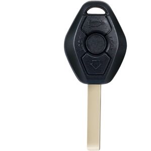 868M-H-z Auto Afstandsbediening Sleutel Shell Case Cover Vervanging met ID46 Chip voor BMW rechte plaat CAS2 systeem