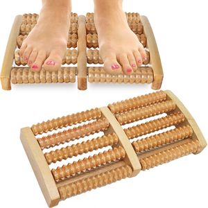 Traditionele Houten voetmassage roller - Voet massage - Reflexologie - Voetroller