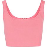 myMo - Comfy - Crop Top - Nauwsluitend - Ronde Hals - Brede Gebreide Bandjes