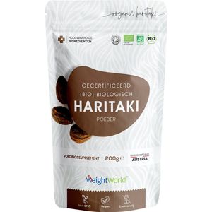 WeightWorld Biologisch Haritaki Poeder - 200 gram - 100 porties