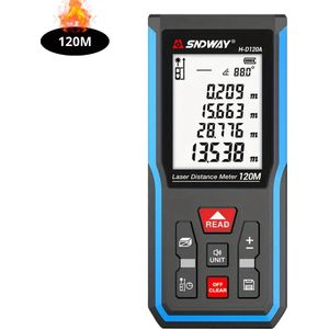 Livano Laserafstandsmeter - Laser - Afstandsmeter - Afstandmeter - Rangefinder - Digitale Meetlint - Precisiegereedschap - 120 Meter