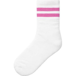 Name it kinder sportsokken - Alma - Katoenen sokken met streep voor jongens en meisjes - 36 - Roze